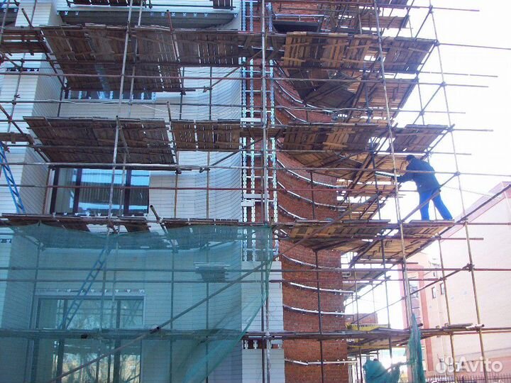 Аренда строительных лесов вышки туры Фасадные леса