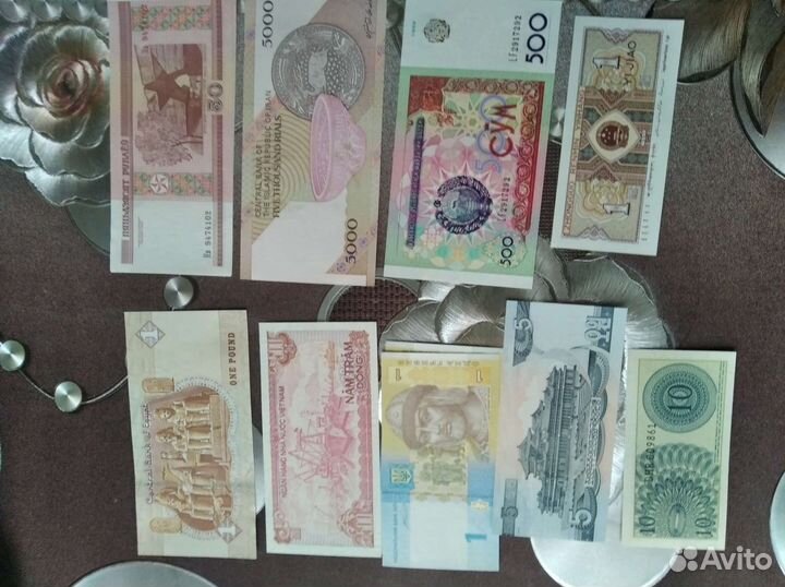 Банкноты разных стран