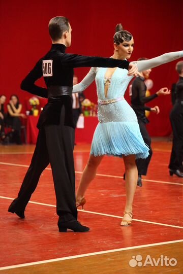 Платье для бальных танцев латина ю2