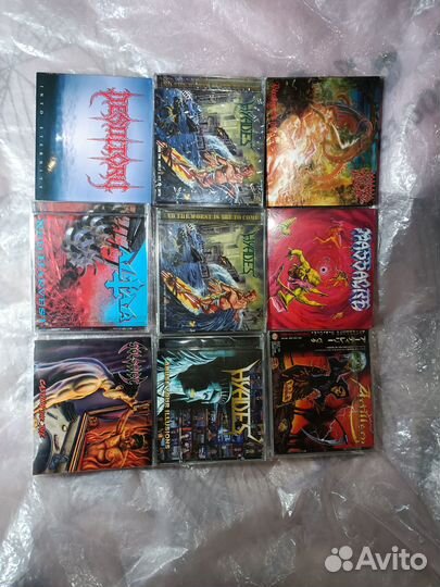 Pestilence Sinister Deceased Death Trash фирмаcd