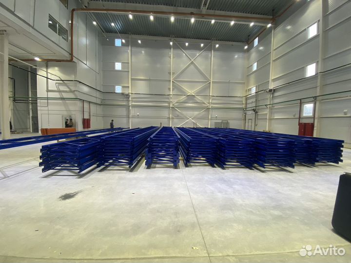 Монтаж стеллажей