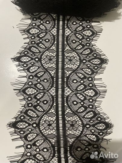 Французское кружево с ресничками