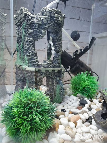 Aквариум aquael 30 литров чёрный