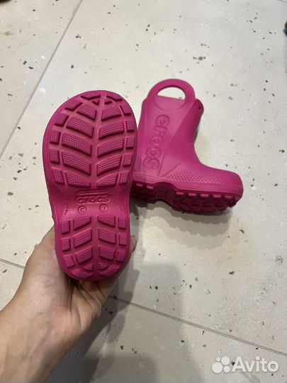 Резиновые сапоги crocs c7