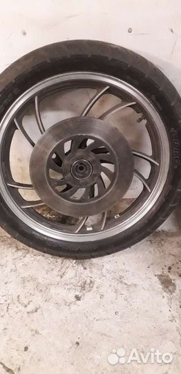 Колесо переднее в сборе. Yamaha xv750