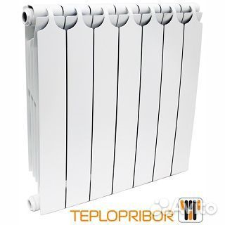 Радиатор алюминиевый 500/90 6 секций Teplopribor