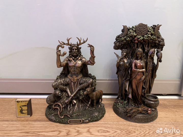 Рогатый Бог, Богиня Луны, Бафомет, череп, сувениры