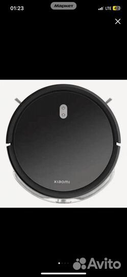 Робот-пылесос Xiaomi Robot Vacuum E5, Black, EU