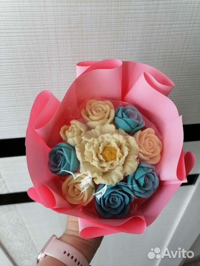 Шоколадные розы. Подарок. Цветы