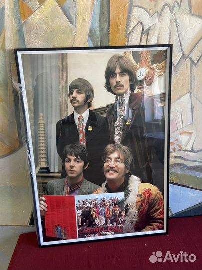 Плакат Битлз