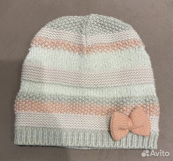 Шапки для девочки 4-6 лет