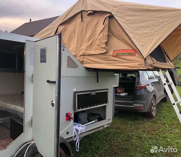 Палатка на крышу автомобиля шириной 180 см Kampina