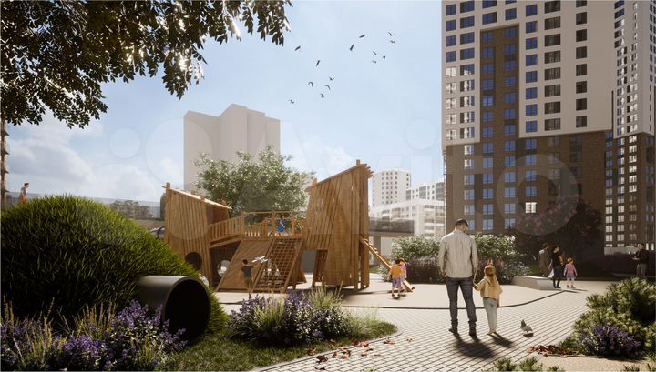 2-к. квартира, 51,2 м², 7/32 эт.