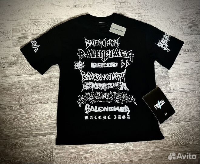 Balenciaga Diy Metal футболка