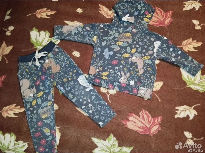 Пакет вещей для девочки 80 размер