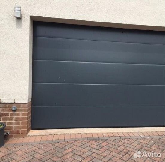 Гаражные секционные ворота 2000х2500