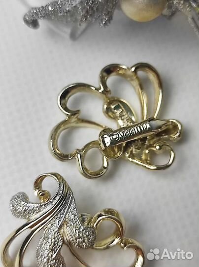 Клипсы-каффы Sarah Coventry