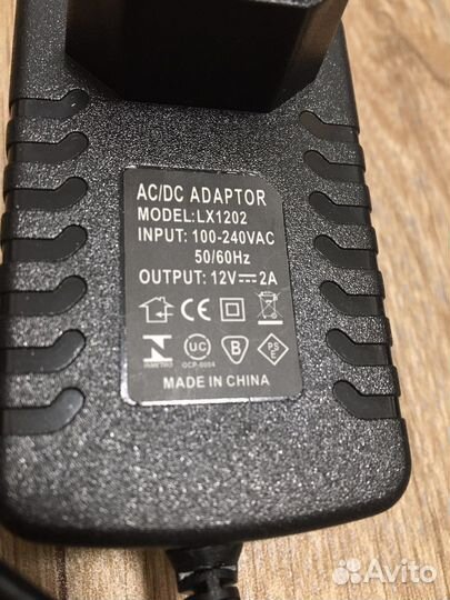 Блок питания 12v 2А