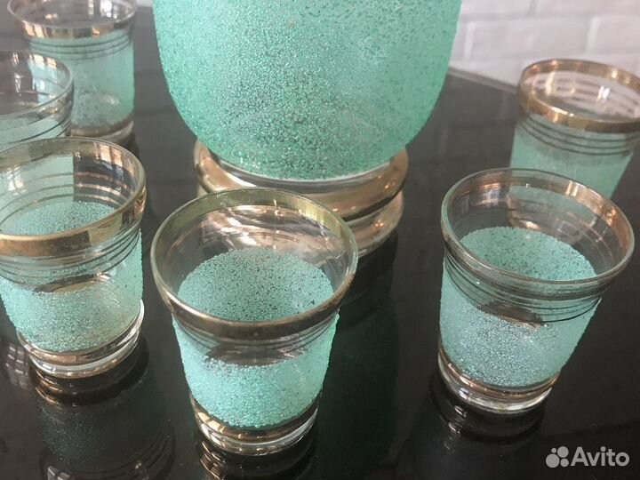 Графин и рюмки СССР