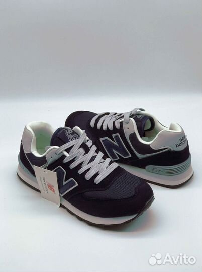 Превосходные New Balance 574: Темно-синие, 35-46