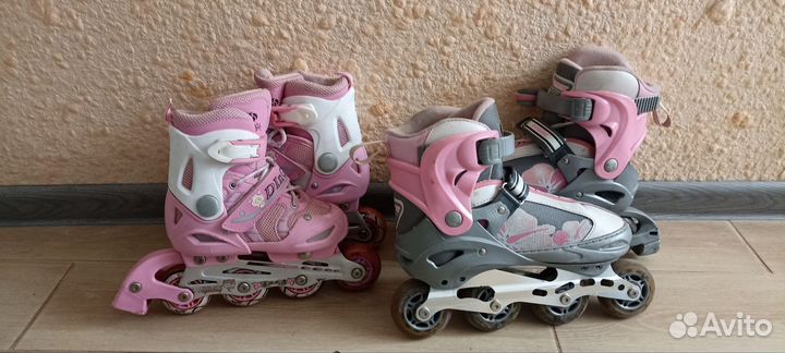 Коньки детские раздвижные 31-34, 38-41