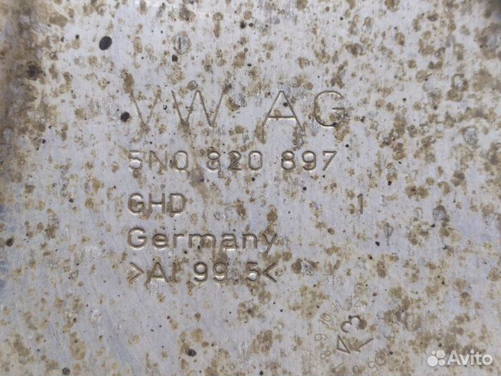 Экран тепловой Volkswagen Tiguan DBG 2018