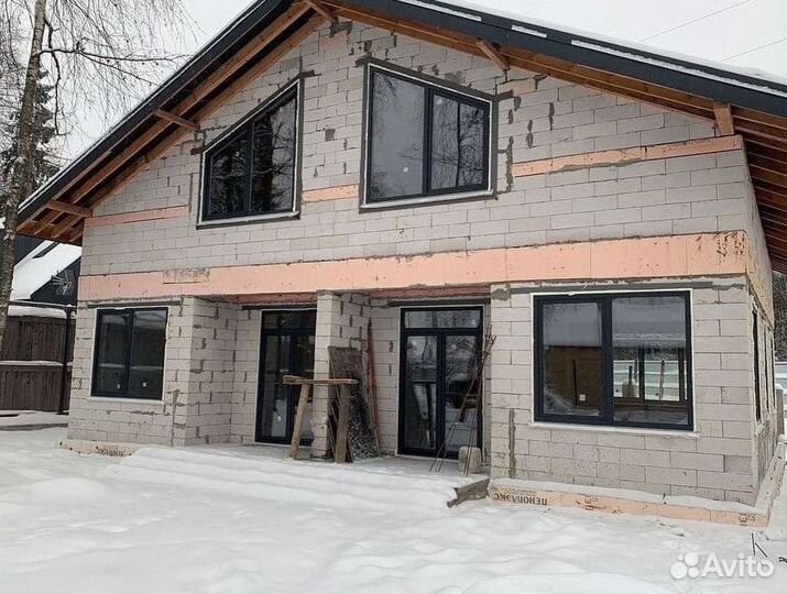 Остекление окон и балконов пвх