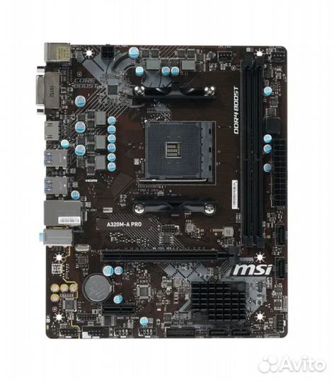Материнская плата MSI A320M-A PRO