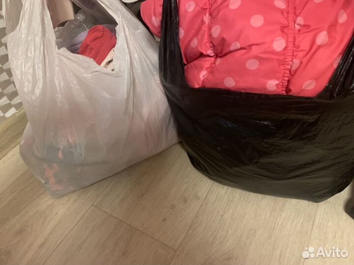 Пакет Детских вещей и обувь для девочки