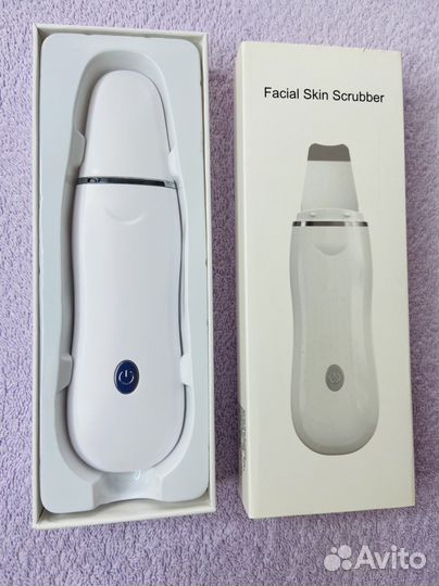 Лопатка для чистки лица. уз скрабер