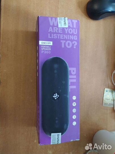 Портативная колонка dexp P360