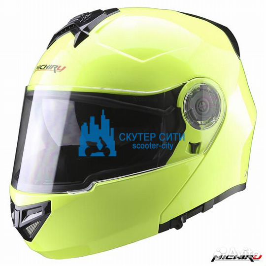 Шлем модуляр michiru MF 120 зелёный L (Арт.4650066