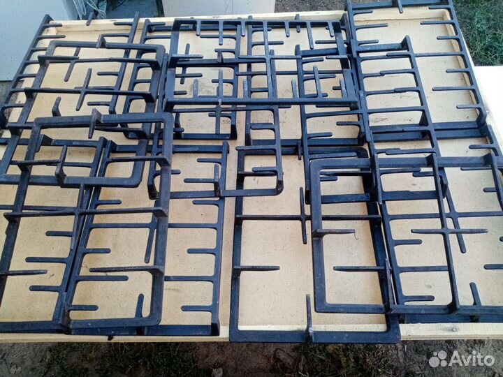 Чугунная решетка бу на газовую поверхность