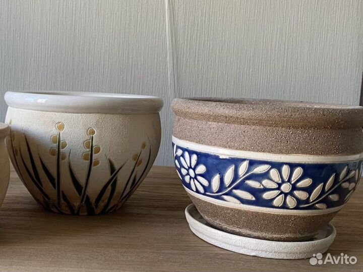 Керамические горшки