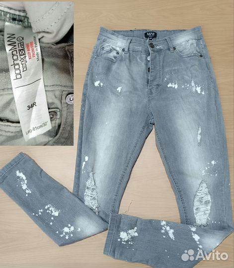 Джинсы мужские новые размер W34