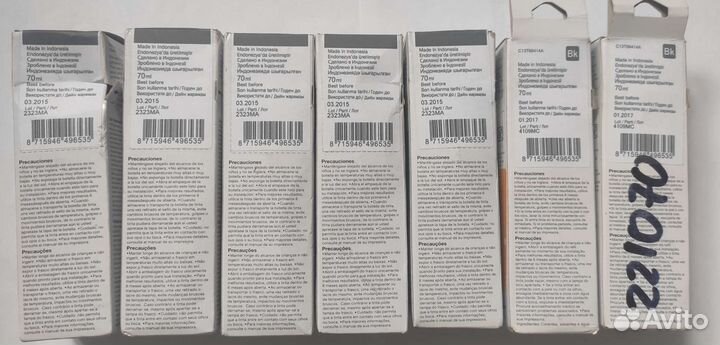 Чернила для принтера Epson T664 оригинал