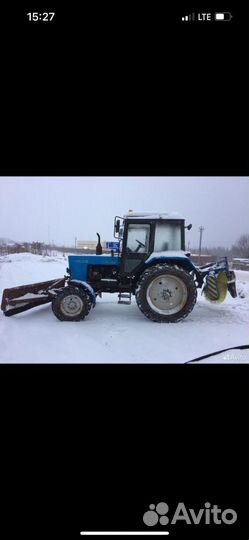 Трактор расчистка снега