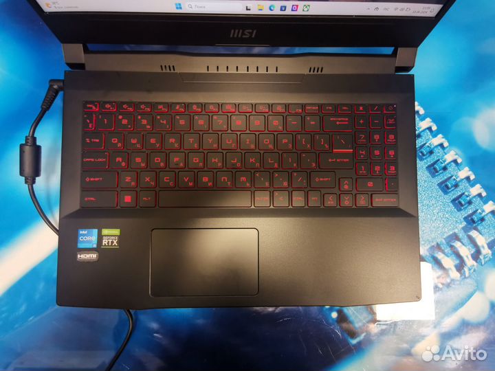 Игровой MSI 15,6 