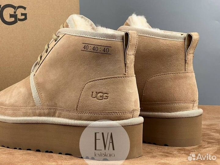 Женские угги на платформе Ugg Neumel Platform Sand