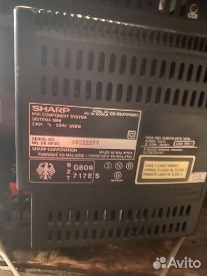 Музыкальный центр и.т.д на запчасти