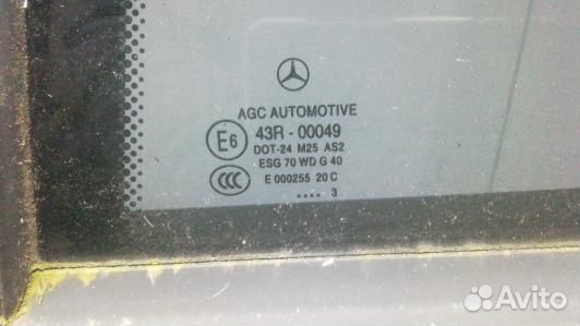 Дверь задняя левая mercedes benz C-class W204 (TNK30FG01)