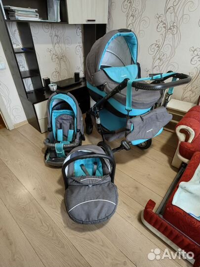 Коляска riko bruno 3 в 1