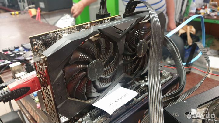 Видеокарта gigabyte Nvidia GeForce RTX 2060 D6 6GB