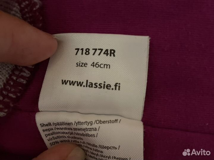 Шапка шлем детский Lassie