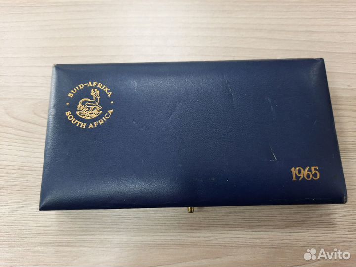 Годовой набор монет юар 1965 года