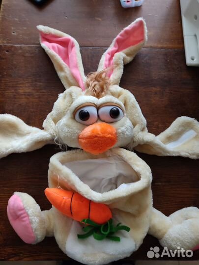 Маска карнавальная зайца