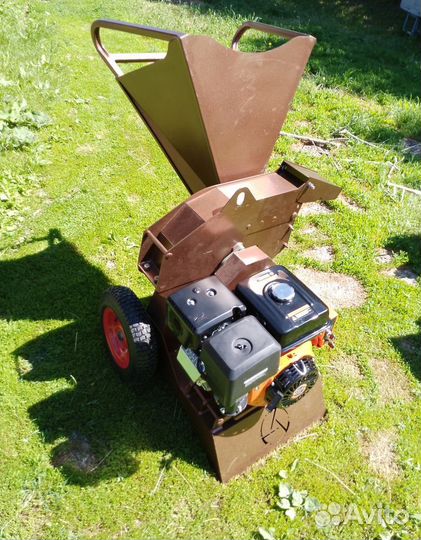 Очистка участков, щепорез