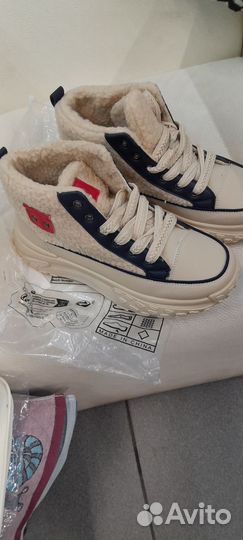 Кеды зимние женские 40