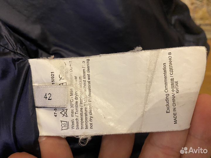 Пуховик Trussardi jeans