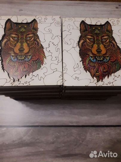 Пазлы деревянные